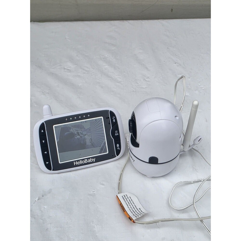 Baby Monitor with Remote Pan-Tilt-Zoom Camera, 3.2 Inch Video Baby Monitor HB65